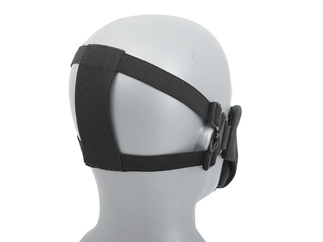 Half Face SKULL FACE Maske - Schwarz [CS] 4