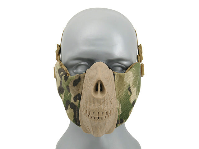 Half Face SKULL FACE Maske - Multicam [CS] 1