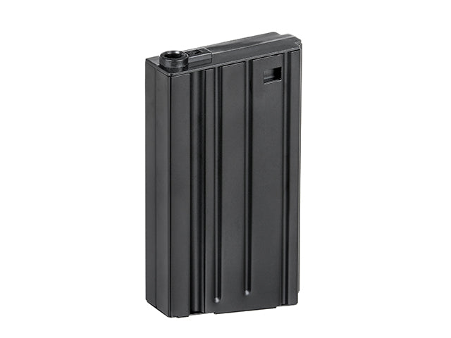130 BBs SR25/AR10 steel Magazin - Schwarz [CYMA] 3