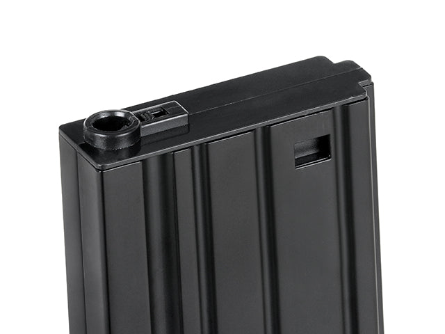 130 BBs SR25/AR10 steel Magazin - Schwarz [CYMA] 4