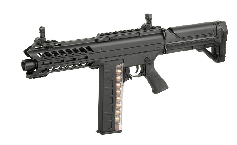 100 BBs Polymer CM.102 Magazine - Schwarz [CYMA] 7