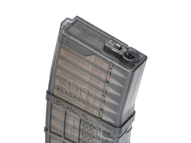 190 BBs Lancer L5 AWM 300 Blackout Magazine für M4/AR15 [EMG] 6