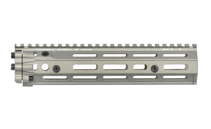 Handguard RIS III 9.5" Daniel Defense Replica - Grau METAL [EMG] 4