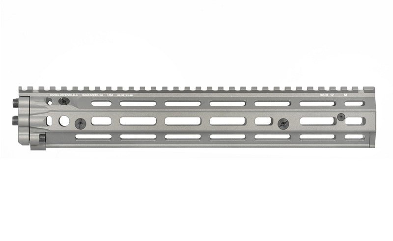 Handguard RIS III 12.5" Daniel Defense Replica - Grau METAL [EMG] 4