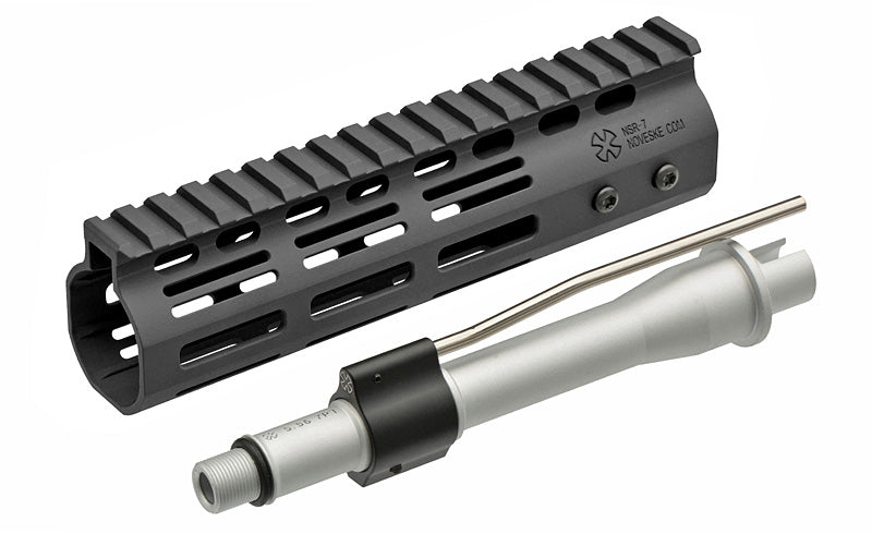 Noveske 7.5" Handguard and Lauf Set - Schwarz [EMG] 1