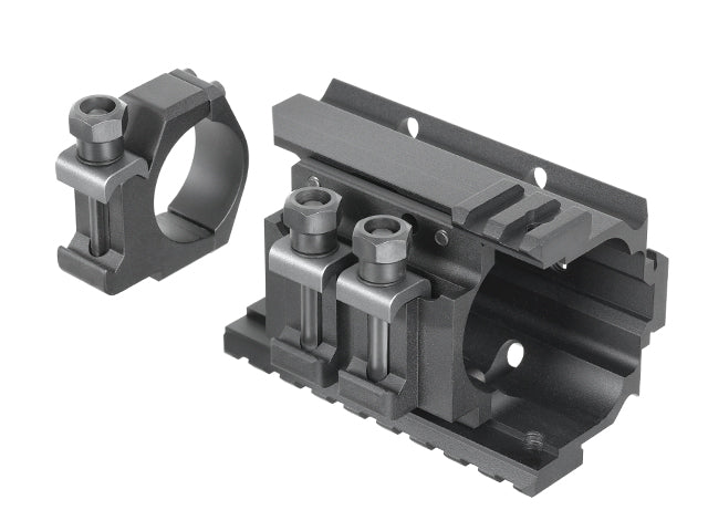 Replica Style NADS Montage and 30MM Zielfernrohr Ring - Schwarz [CGS] 6