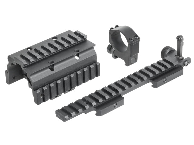 Replica Style NADS Montage 30mm Zielfernrohr Ring Assembly (5.56 Version) - Schwarz [CGS] 1