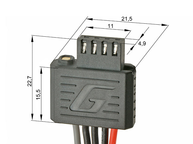 Gens Ace 25C 1000mAh 3S1P 11.1V Airsoft LiPo Akku Gens ace G-Tech T-Plug 3