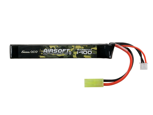 LiPo-Akku 1400 mAh 11.1 V 25C Mini Tamiya