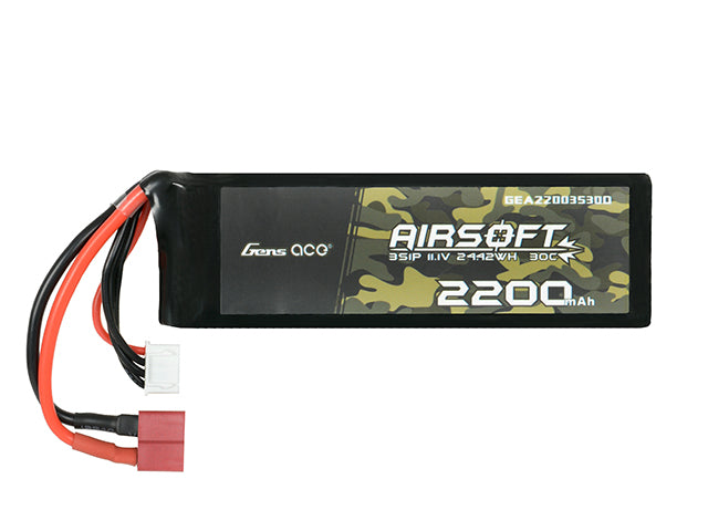 LiPo-Akku 2200 mAh 11.1 V 30C T-Stecker