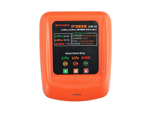 Ladegerät IP3025 LiPo/LiFe/NiMH 25W/3A