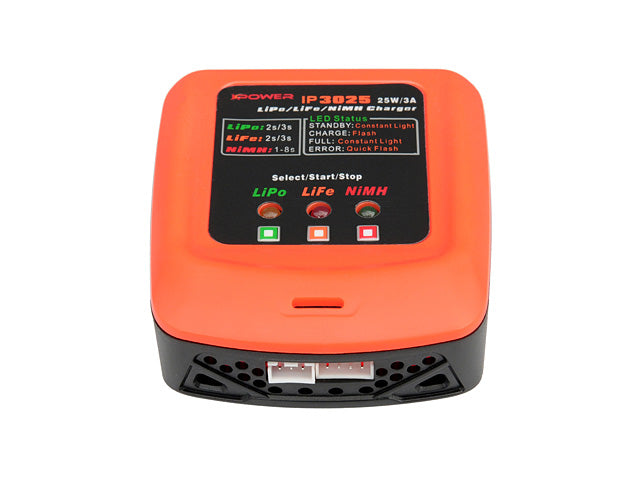 Ladegerät IP3025 LiPo/LiFe/NiMH 25W/3A
