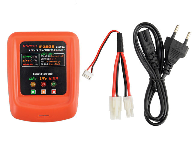 Charger IP3025 - LiPo/LiFe/NiMH 25W/3A [IPower] 4