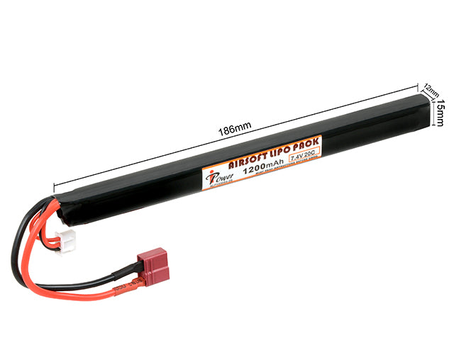 Akku LiPo 1200mAh 7,4V 20C - Deans [IPower] 2