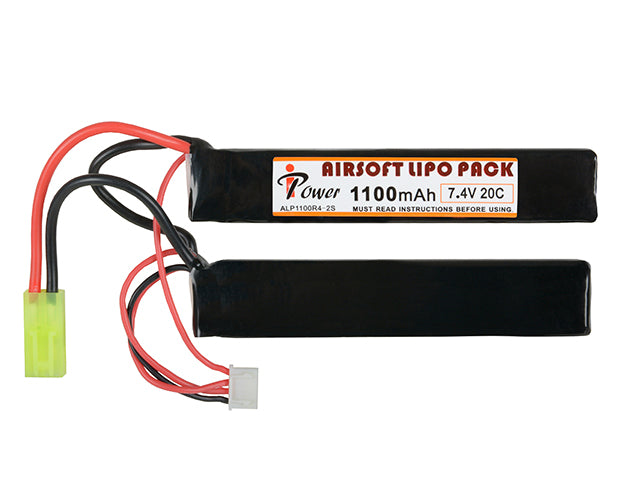 Akku LiPo 1100mAh 7,4V 20C [IPower] 1
