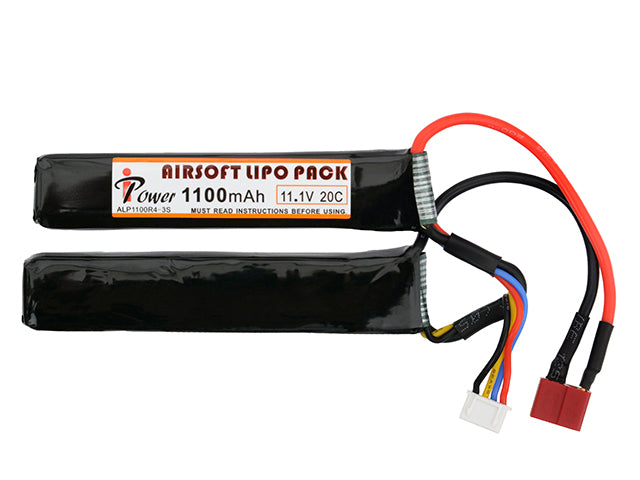 Akku LiPo 1100mAh 11,1V 20C - Deans [IPower] 1
