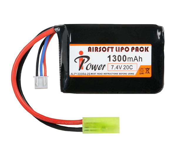 LiPo-Akku 1300 mAh 7,4 V 20C