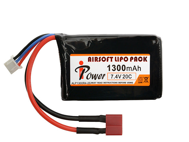 LiPo-Akku 1300 mAh 7,4 V 20C Deans