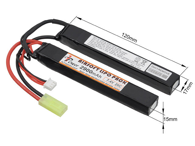LiPo-Akku 2900 mAh 7.4 V 20C