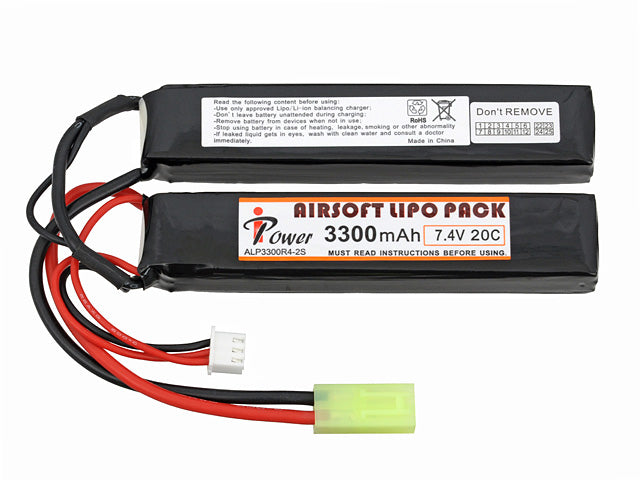 LiPo-Akku 3300 mAh 7.4 V 20C