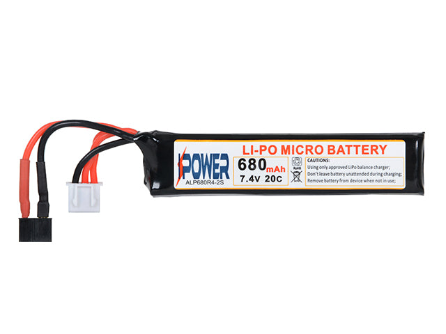 AEP LiPo-Akku 680 mAh 7,4 V 20C Micro Deans
