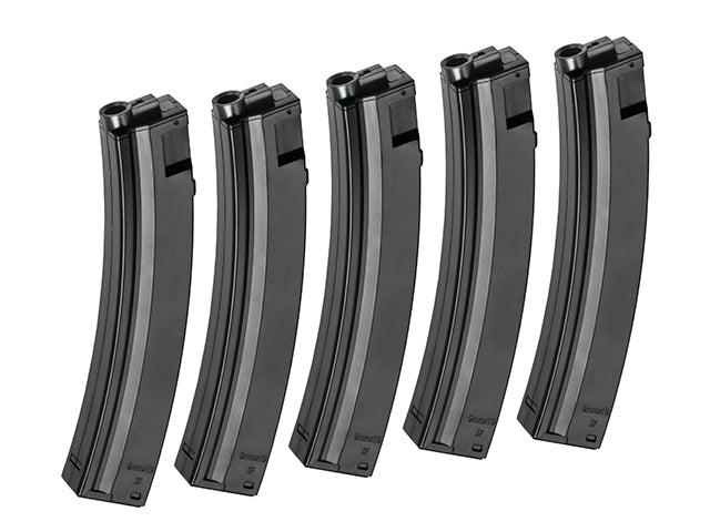 AR9 Mid-Cap-Magazin 100 BBs (5er-Box) M4/M16 MP5 Schwarz