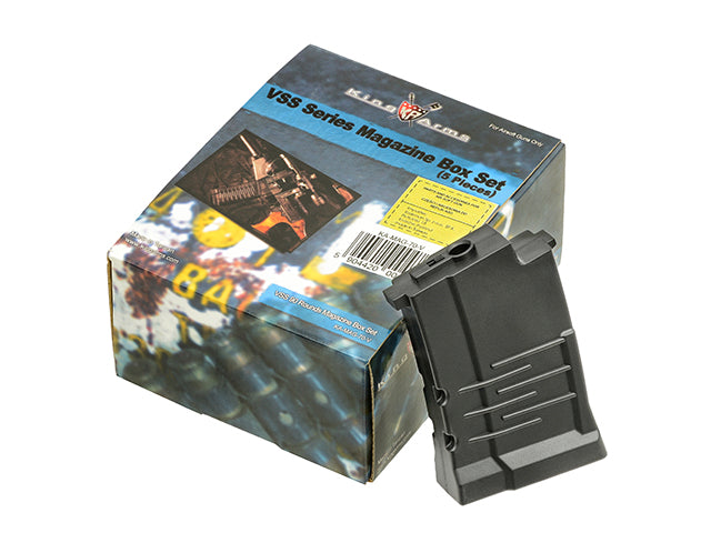 90 BBs VSS Vintorez Magazin (box of 5) [KING ARMS] 7