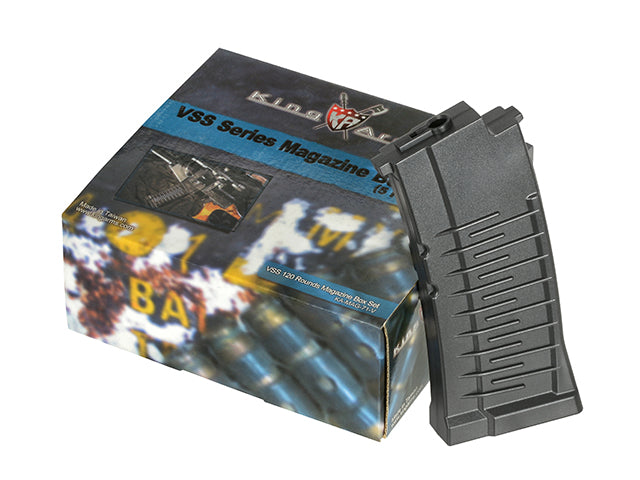 120 BBs VSS Vintorez Magazin (box of 5) [KING ARMS] 7