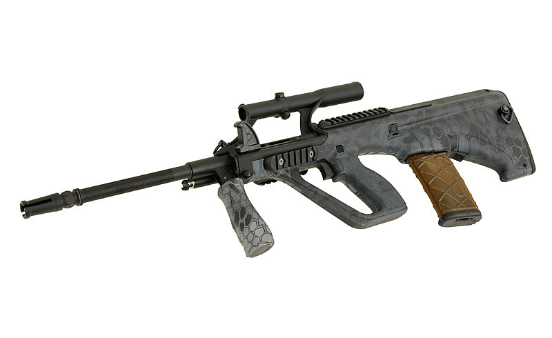 300 BBs Hi-cap Magazin für KU/AUG Serie - Schwarz [APS] 8
