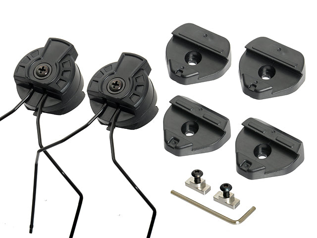 Schutzausrüstung FLUX/ARC Helm Schiene Adapters Set für M31/M32 [EARMOR] 2