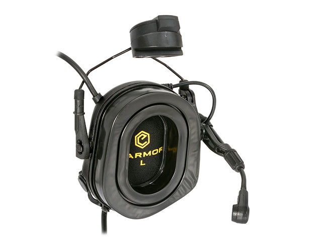 M32H elektronischer Kommunikations-Gehörschutz für FAST Helmets - BK [EARMOR] 2