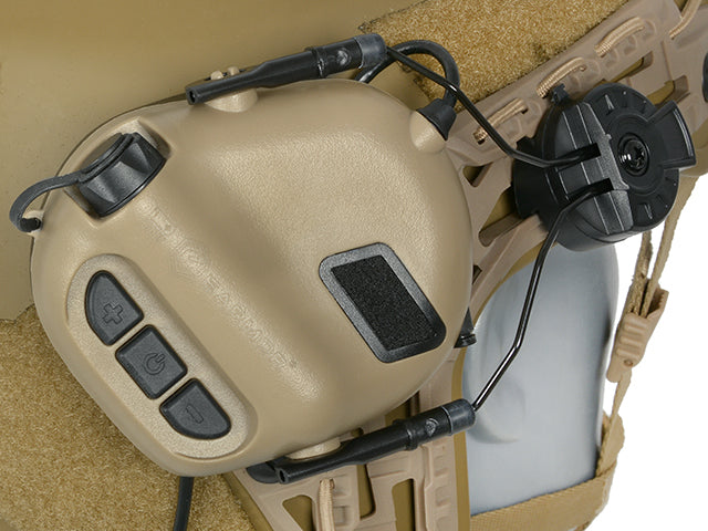 M32H elektronischer Kommunikations-Gehörschutz für FAST Helmets - BK [EARMOR] 7