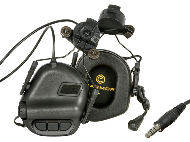 Schutzausrüstung M32H Electronic Communication Hearing Protector für EXF Helmets - BK 1