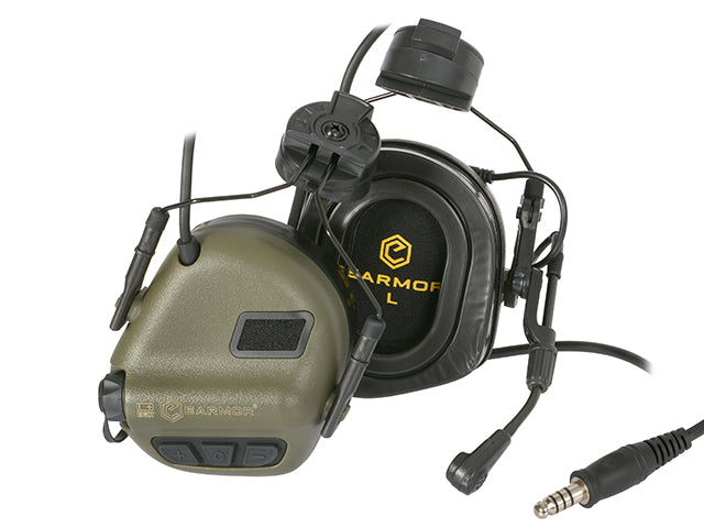 M32H elektronischer Kommunikations-Gehörschutz für FAST Helmets - TN [EARMOR] 1