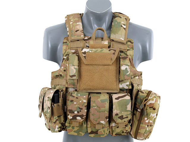 Plate-Carrier-Zubehör Combat Modular Armor System Replica - Multicamo [8FIELDS] 1