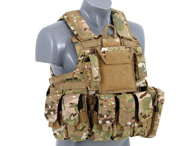 Plate-Carrier-Zubehör Combat Modular Armor System Replica - Multicamo [8FIELDS] 3