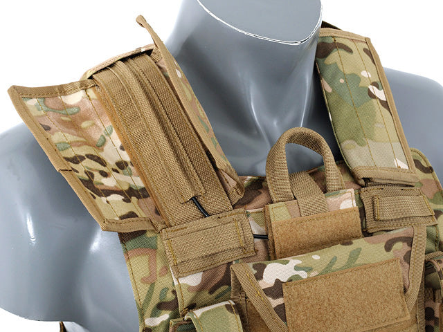 Plate-Carrier-Zubehör Combat Modular Armor System Replica - Multicamo [8FIELDS] 6