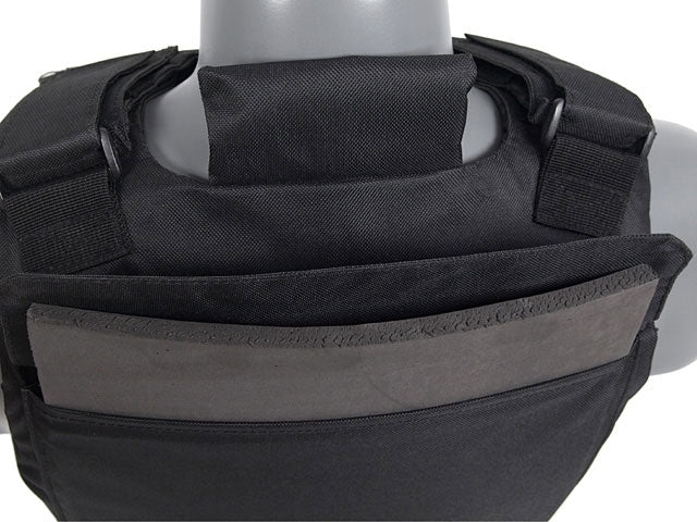 Delta Soft Body Armor Plate Carrier Schwarz