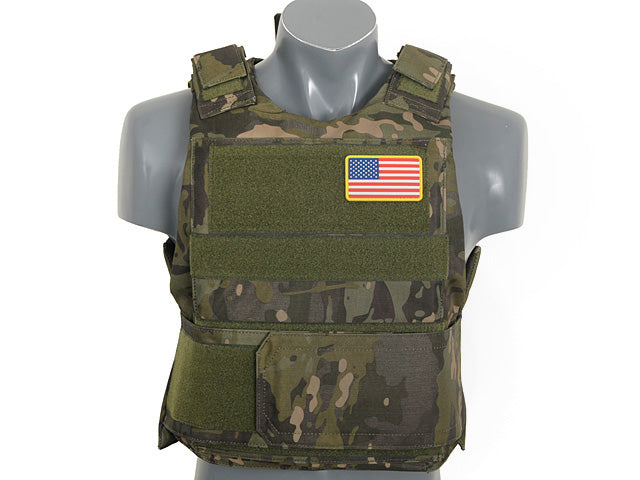Delta Soft Body Armor Plate Carrier Multicam Tropic