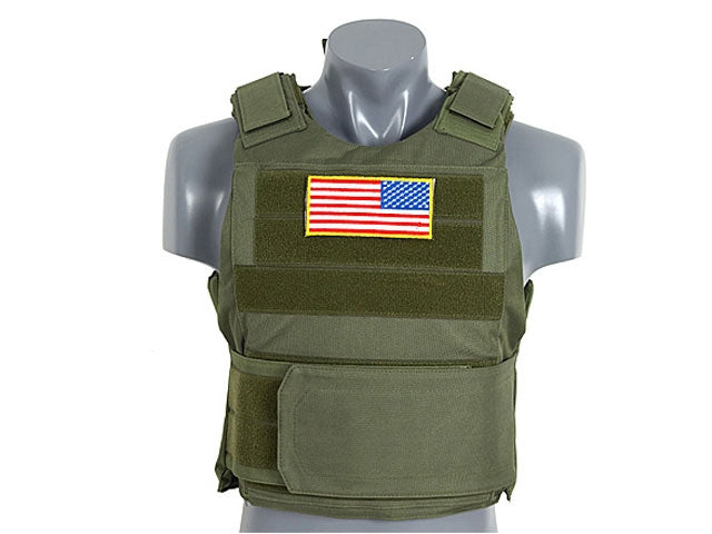 Delta Soft Body Armor Plate Carrier Oliv