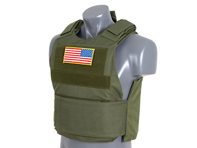Delta Soft Body Armor Plate Carrier Oliv
