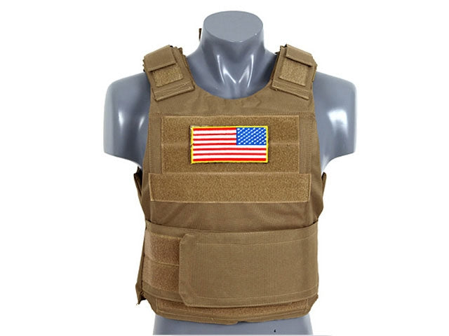 Delta Soft Body Armor Plate Carrier Coyote