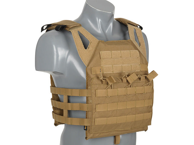 Jump Plate Carrier V2 mit Dummy SAPI Plates CB Coyote