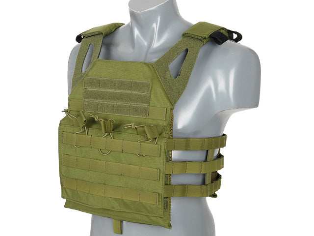 Jump Plate Carrier V2 mit Dummy SAPI Plates Oliv