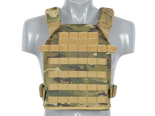 UltraLight Mesh Vest Plate Carrier Multicam