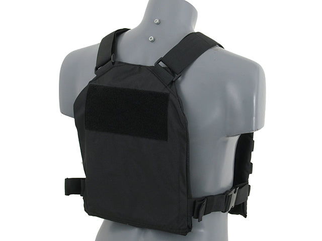 Simple Plate Carrier with Dummy Soft Armor Inserts - Black [8FIELDS] 4