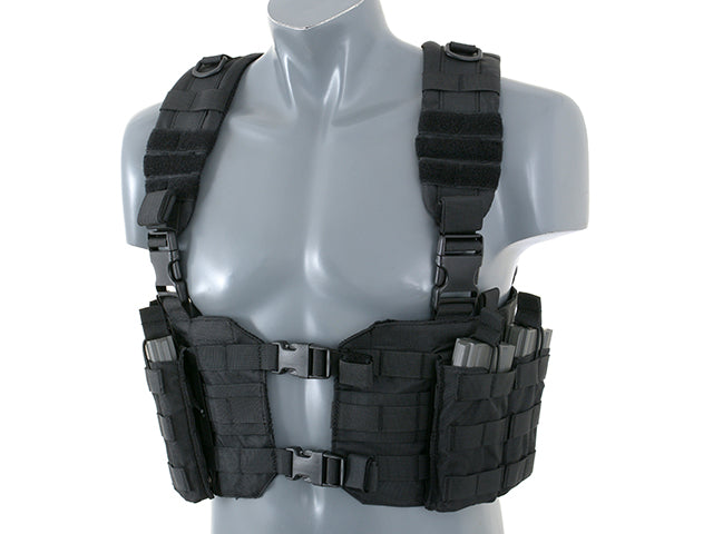 Chest Rig Split Front Chest Harness - Schwarz [8FIELDS] 2