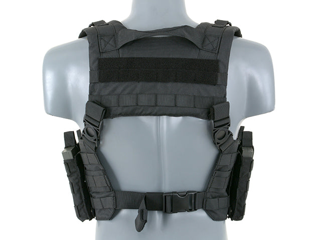 Chest Rig Split Front Chest Harness - Schwarz [8FIELDS] 4