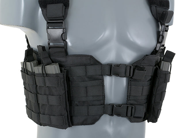 Chest Rig Split Front Chest Harness - Schwarz [8FIELDS] 7