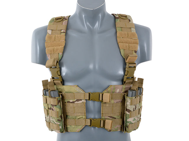 Chest Rig Split Front Chest Harness - Multicamo [8FIELDS] 1